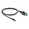 DeLOCK PoweredUSB-Kabel Stecker 12 V auf DC 5,5 x 2,5 mm Stecker 3 m