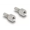 Kabeltülle DELOCK D-Sub-Gehäuse 9-polig für Flachkabel, Kunststoff, schwarz, 25×32×14 mm