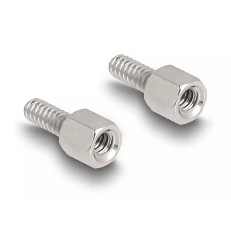 Kabeltülle DELOCK D-Sub-Gehäuse 9-polig für Flachkabel, Kunststoff, schwarz, 25×32×14 mm