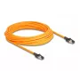 Netzwerkkabel DeLOCK RJ45 Self Tracing Cat.6A 10m Orange