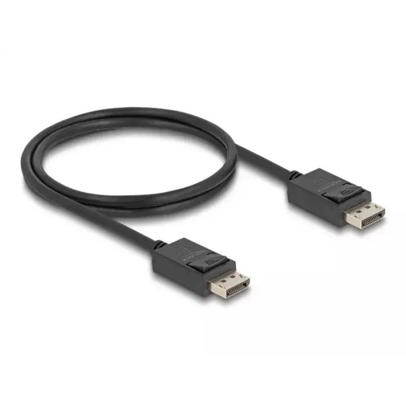 Koaxiales DisplayPort-Kabel DeLOCK 80491 16K 60 Hz 80 Gbit/s 1 m