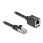 Netzwerkkabel DeLOCK 88052 RJ-45 Cat6a 0,5 m Schwarz