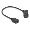 DeLOCK 67155 Kabel Gender Changer Mini DisplayPort DisplayPort Schwarz 0,3 m