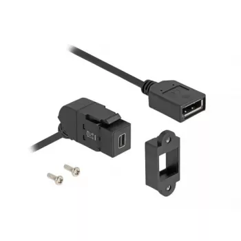 DeLOCK 67155 Kabel Gender Changer Mini DisplayPort DisplayPort Schwarz 0,3 m