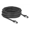 Netzwerkkabel DeLOCK 80575 RJ-45 Cat8.1 10 m Schwarz