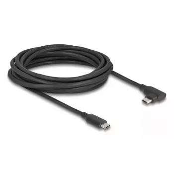 USB-Kabel DeLOCK 81196 5m USB-C Schwarz 10 Gbit/s