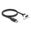 DeLOCK Easy 45 DisplayPort 8K 30 Hz Modul mit Pigtail 22,5 x 45 mm