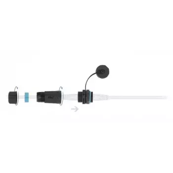 DeLOCK Netzwerkkabel 86701 RJ45 auf RJ45 Cat.6A Schwarz