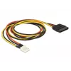 SATA-Stromkabel DeLOCK 0,6 m 83879