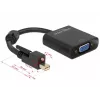 Videokabel-Adapter DeLOCK 62641 Mini DisplayPort auf VGA 0,25 m