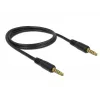 Audiokabel DeLOCK 85696 1m 3,5mm Schwarz