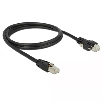 Netzwerkkabel DeLOCK 85667 RJ-45 Cat6 1m Schwarz