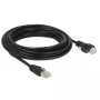 Netzwerkkabel DeLOCK 85670 RJ-45 Cat6 5 m Schwarz