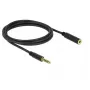 Audiokabel DeLOCK 85797 2m 4,4 mm Schwarz