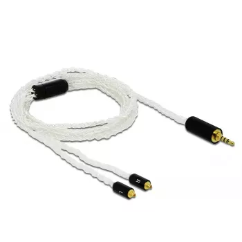 Audiokabel DeLOCK 85848 1,2 m 2,5 mm 2x MMCX Weiß
