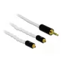 Audiokabel DeLOCK 85848 1,2 m 2,5 mm 2x MMCX Weiß