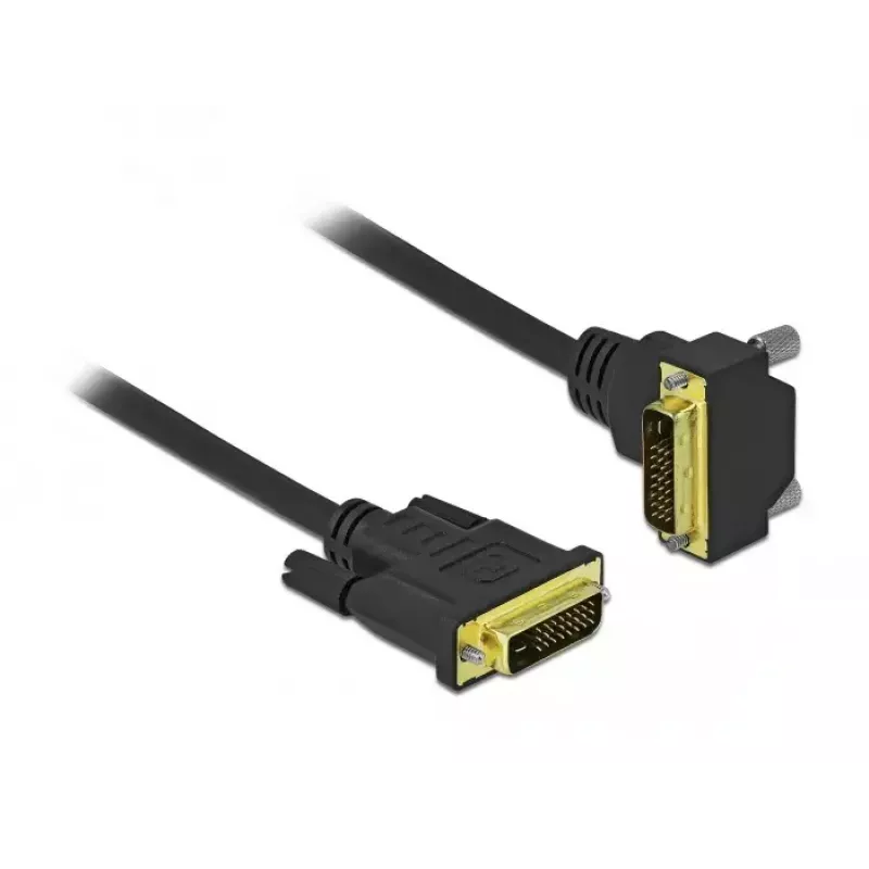 DVI-Kabel DeLOCK 85893 1 m DVI-D Schwarz