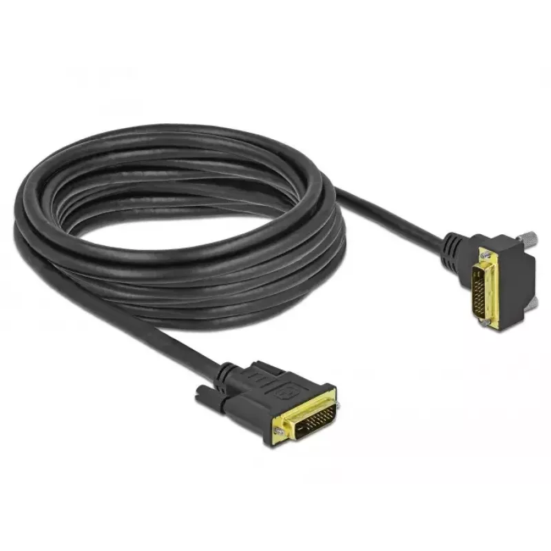 DVI-Kabel DeLOCK 85896 5 m DVI-D Schwarz