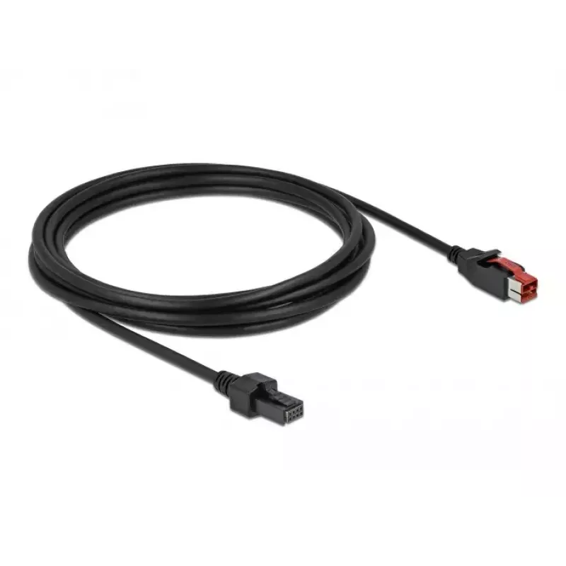 PoweredUSB-Kabel DeLOCK 85952 24 V 2 x 4 Pin männlich 3 m