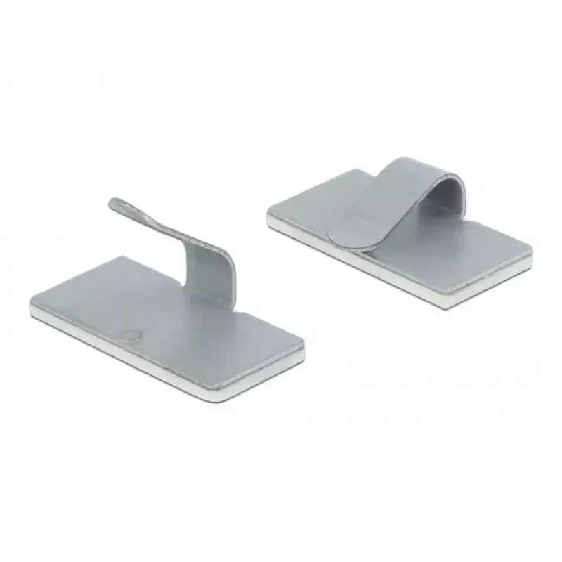 Kabelklemme DeLOCK 60184 Satin-Edelstahl 10 Stk.
