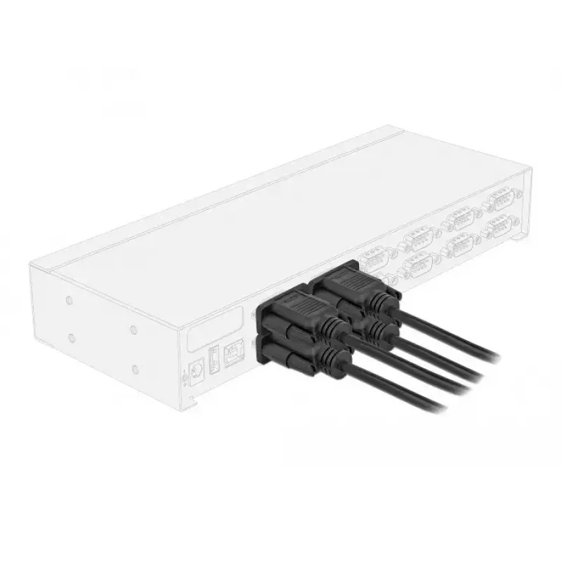 SAS Kabel DeLOCK 86620 4m Schwarz