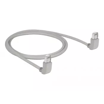 Netzwerkkabel DeLOCK 83517 Cat6a S/FTP 1m Grau