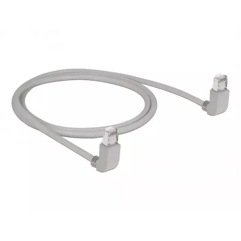 Netzwerkkabel DeLOCK 83517 Cat6a S/FTP 1m Grau