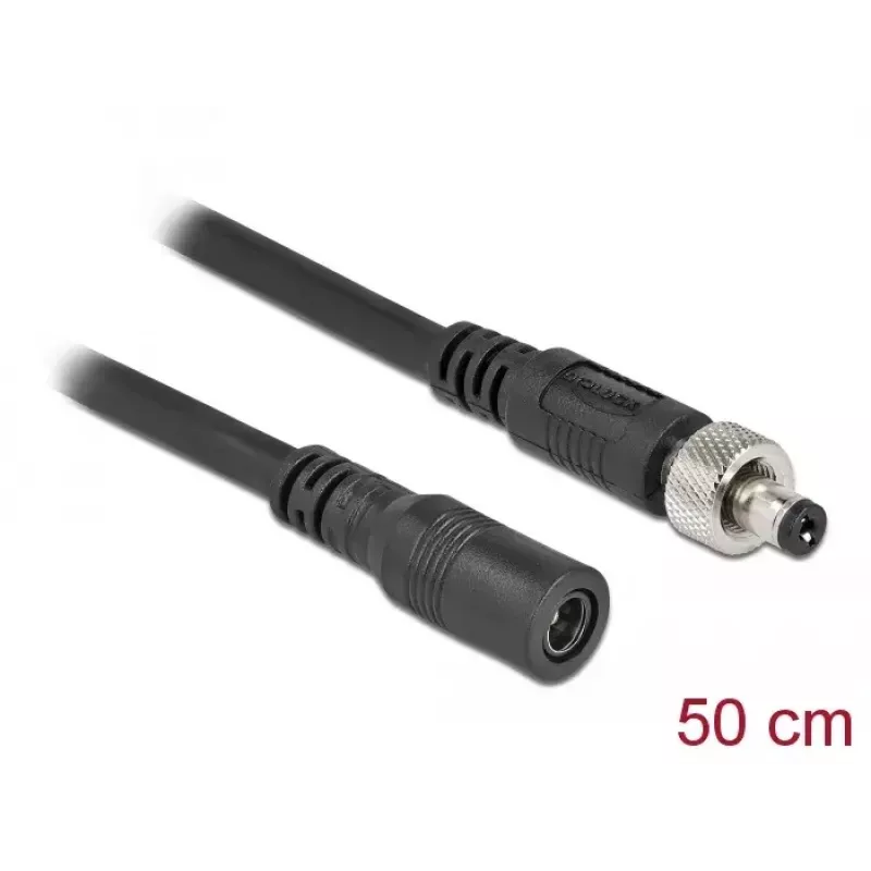 DC-Verlängerungskabel 5,5 x 2,1 mm DeLOCK 86570