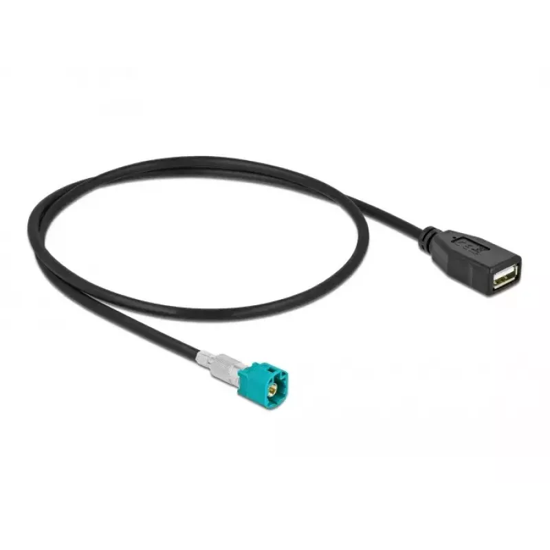 Kabel HSD Z Stecker auf USB 2.0 Typ-A Buchse 0,5 m DeLOCK