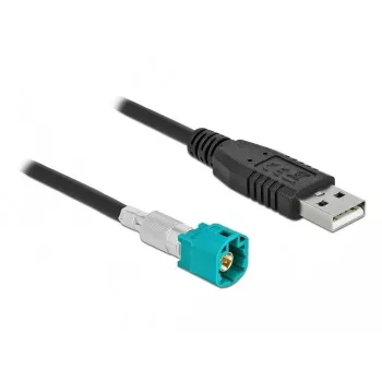 Kabel HSD Z Stecker auf USB 2.0 Typ-A Stecker 0,5 m DeLOCK