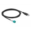 Kabel HSD Z Stecker auf USB 2.0 Typ-A Stecker 2 m DeLOCK 90491