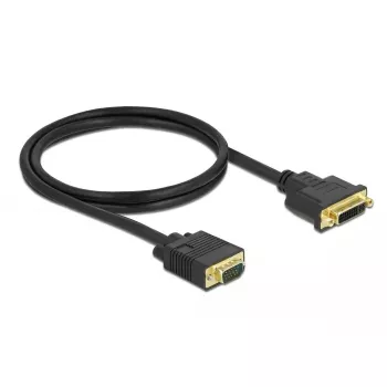DVI-zu-VGA-Kabel DeLOCK 86756 1 m