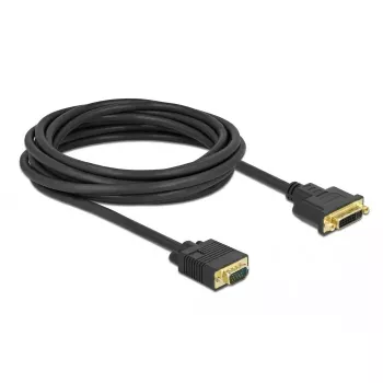 DVI-auf-VGA-Kabel DeLOCK 86759 5 m