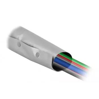 Kabelmantel DeLOCK 20729 Grau