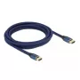HDMI-Kabel DeLOCK Ultra High Speed 48 Gbps 8K 60 Hz Blau 3 m