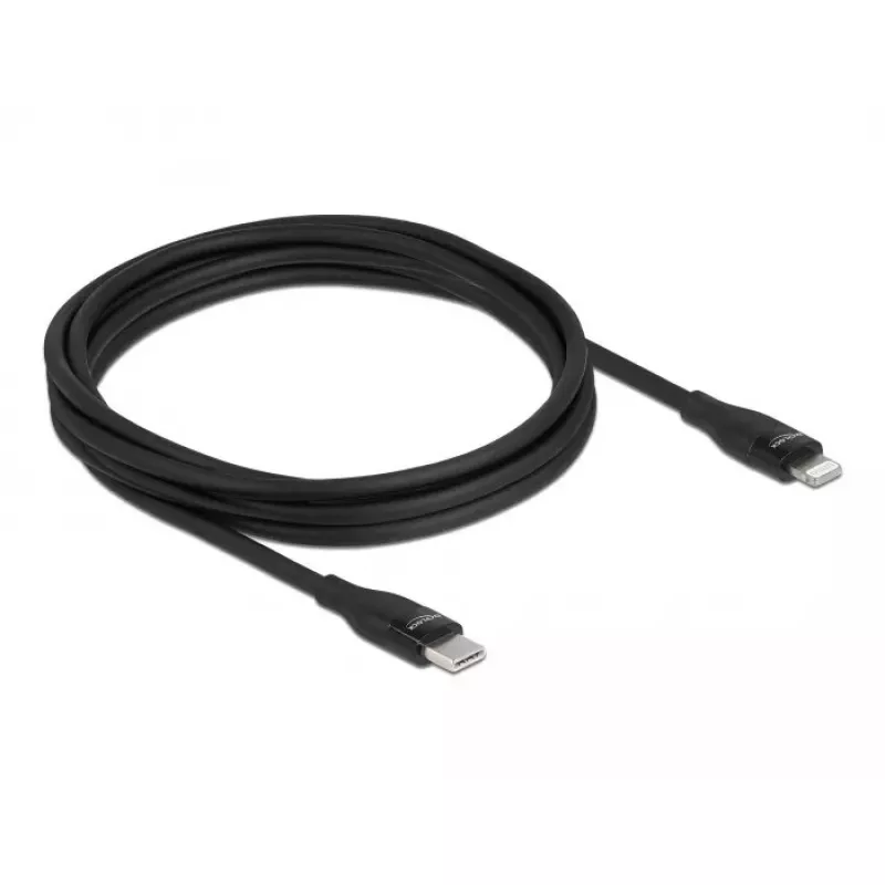 Daten- und Ladekabel USB Type-C auf Lightning DeLOCK 86638