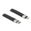 FPC-Flachbandkabel DeLOCK USB Type-C auf Lightning 86941