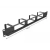 Kabelmanagement-Panel DeLOCK 19 Zoll 66658 schwarz 1HE