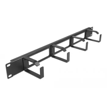 Kabelmanagement-Panel DeLOCK 19 Zoll 66658 schwarz 1HE