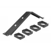 Kabelmanagementpanel DeLOCK 19 Zoll 66667 schwarz 1U mit Haken