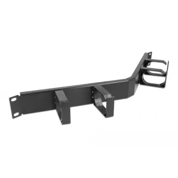 Kabelmanagementpanel DeLOCK 19 Zoll 66667 schwarz 1U mit Haken
