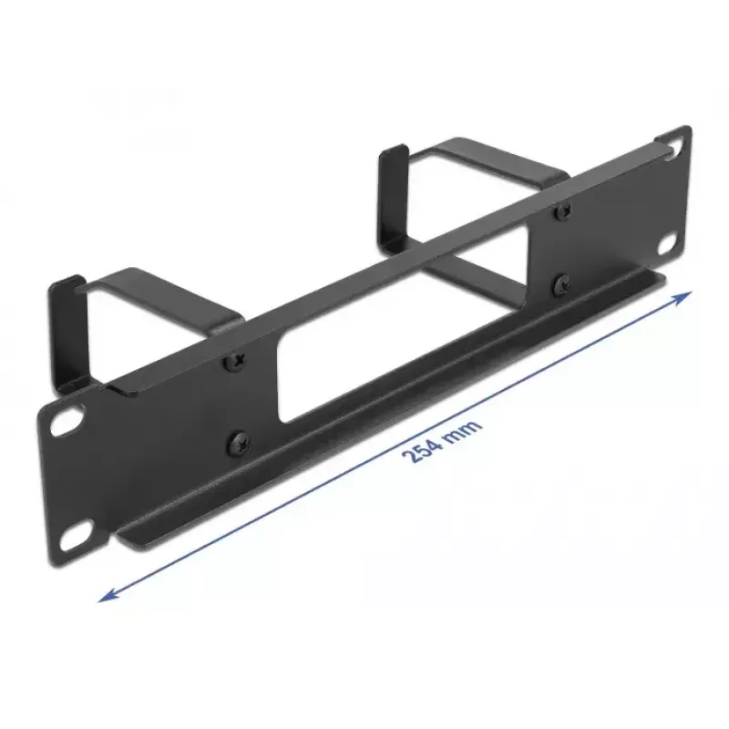 Kabelmanagement-Panel DeLOCK 10 Zoll 66654 schwarz