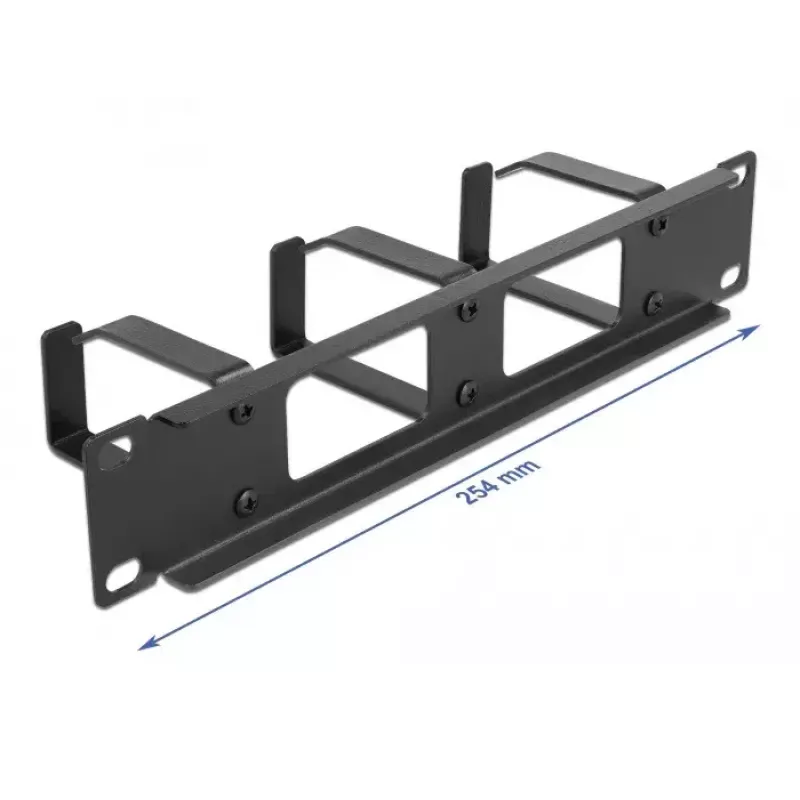 Kabelmanagement-Panel DeLOCK 10 Zoll 66656 schwarz