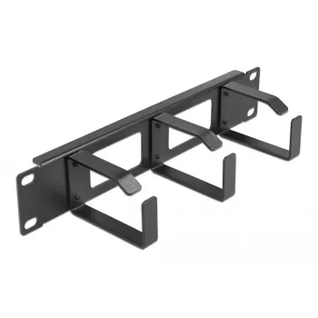 Kabelmanagement-Panel DeLOCK 10 Zoll 66656 schwarz