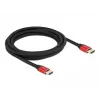HDMI-Kabel DeLOCK Ultra High Speed 48 Gbit/s 8K 60 Hz Rot 3 m
