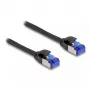 Netzwerkkabel DeLOCK RJ45 Cat.6A 3m Schwarz