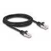 DeLOCK Kabel RJ50 Stecker auf RJ50 Stecker S/FTP 2 m schwarz
