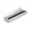 Schreibtisch-Kabeldurchlass DELOCK 66863, silber, 80×300×28 mm, 1 Stück