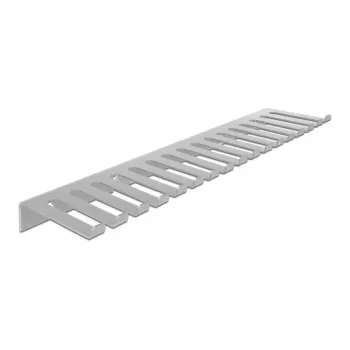 Kabelhalter Wandmontage DELOCK 66887, grau, 90 mm x 25 mm x 0,325 m, 1 Stück