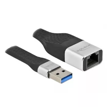 DeLOCK FPC Flachbandkabel USB Typ-A auf Gigabit LAN 10/100/1000 Mbit/s 13 cm